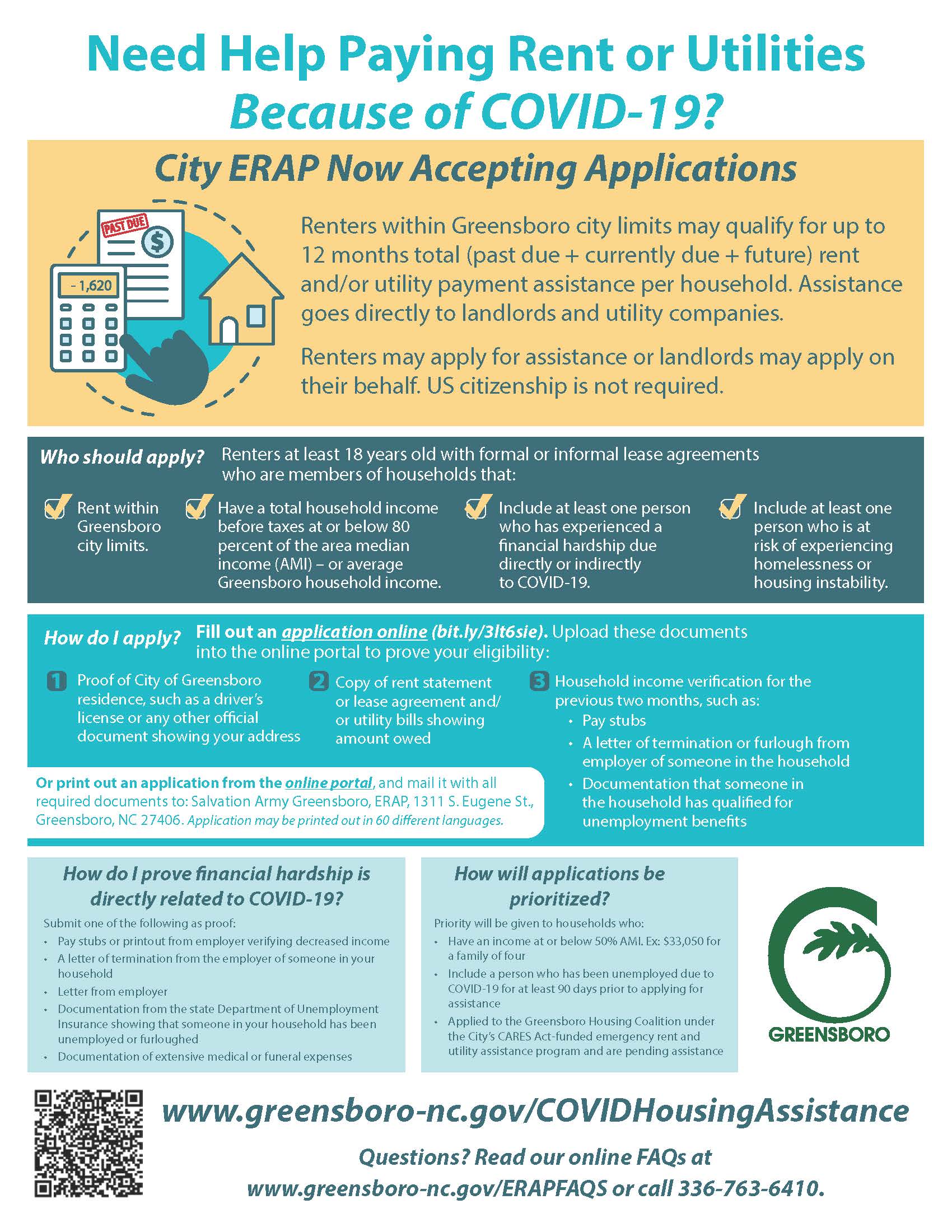 Financial Assistance: ERAP | Greensboro Housing Coalition