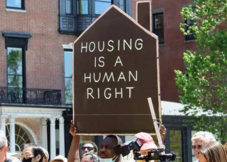 Housing is a human right image